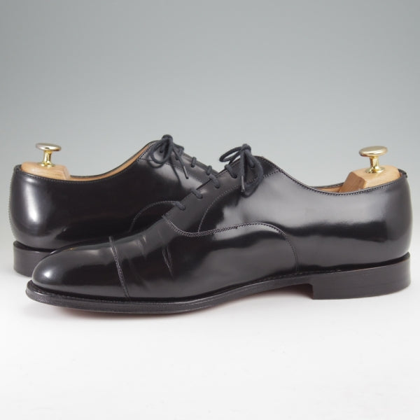 極美品★チャーチ 85G/UK8.5【定価￥176,000-★コンサル/CONSUL】173ラスト/ストレートチップ/黒/メンズ/Church's★n241