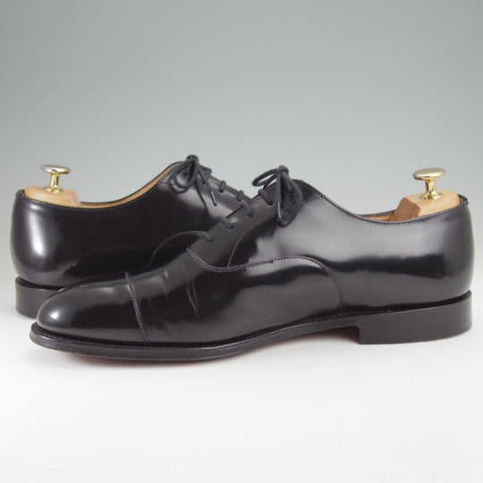 極美品★チャーチ 85G/UK8.5【定価￥176,000-★コンサル/CONSUL】173ラスト/ストレートチップ/黒/メンズ/Church's★n241