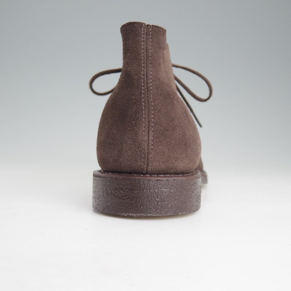 ほぼ未使用★チャーチ 65G/UK6.5【定価￥156,200-★チャッカブーツ/SAHARA 3/サハラ】81ラスト/スエード/濃茶/メンズ/Church's★p368