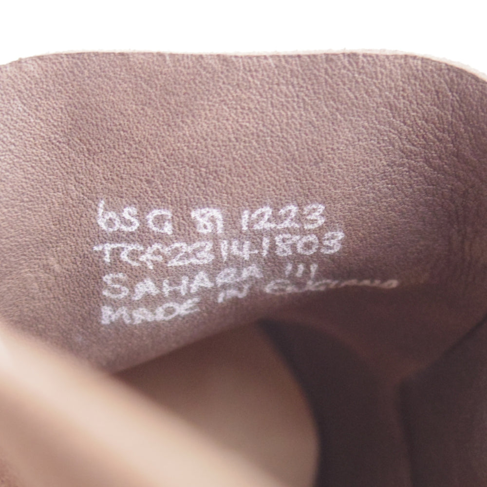 ほぼ未使用★チャーチ 65G/UK6.5【定価￥156,200-★チャッカブーツ/SAHARA 3/サハラ】81ラスト/スエード/濃茶/メンズ/Church's★p368