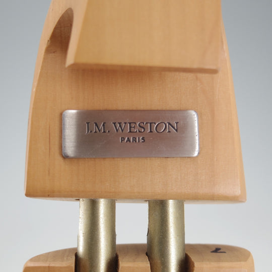 極上★J.M.ウエストン SIZE 7【現行定価￥22,000-★純正シューツリー/032L/ハントダービー】木製シューキーパー/Weston/ウェストン★o245