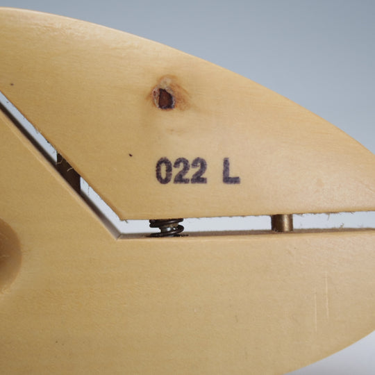 極上★J.M.ウエストン SIZE 8【現行定価￥22,000-★純正シューツリー/022L】木製シューキーパー/メンズ/Weston/ウェストン★o246