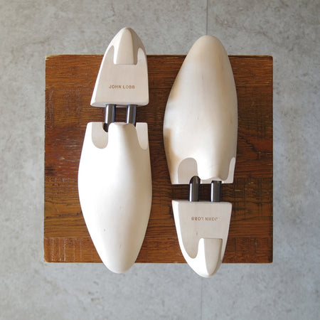 美品★ジョンロブ 6E【定価￥28,600-★純正シューツリー/STANDARD】木製シューキーパー/メンズ/JOHN LOBB★o234