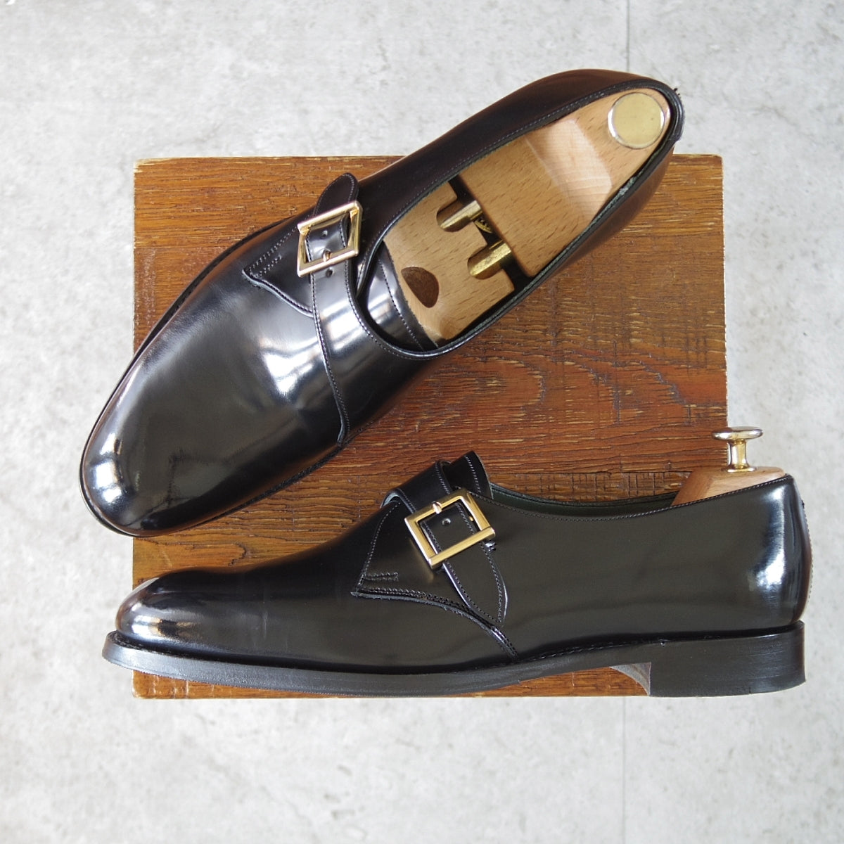 チーニー 8F【プレーントゥ/OLD/黒】 | 高級中古革靴の買取販売店舗