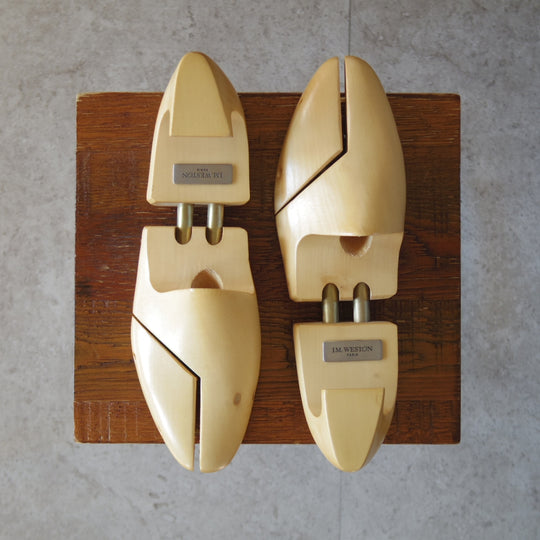 極上★J.M.ウエストン SIZE 8【現行定価￥22,000-★純正シューツリー/022L】木製シューキーパー/メンズ/Weston/ウェストン★o246