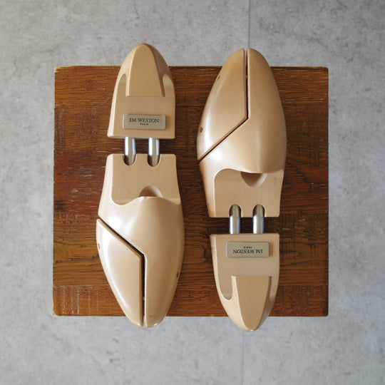 美品★J.M.ウエストン SIZE 6【現行定価￥22,000-★純正シューツリー/022L】木製シューキーパー/メンズ/Weston/ウェストン★o247