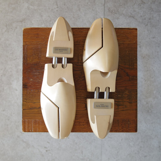美品★J.M.ウエストン SIZE 6【現行定価￥22,000-★純正シューツリー/041M】木製シューキーパー/メンズ/Weston/ウェストン★o249