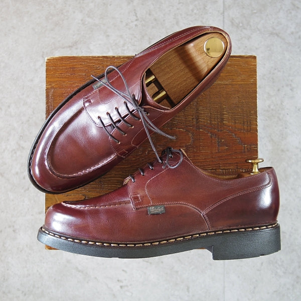 極上★パラブーツ SIZE 7.5【定価￥96,800-★シャンボード/CHAMBORD】MARRON/マロン/リスレザー/TEXソール/Uチップ/茶/Paraboot★n254