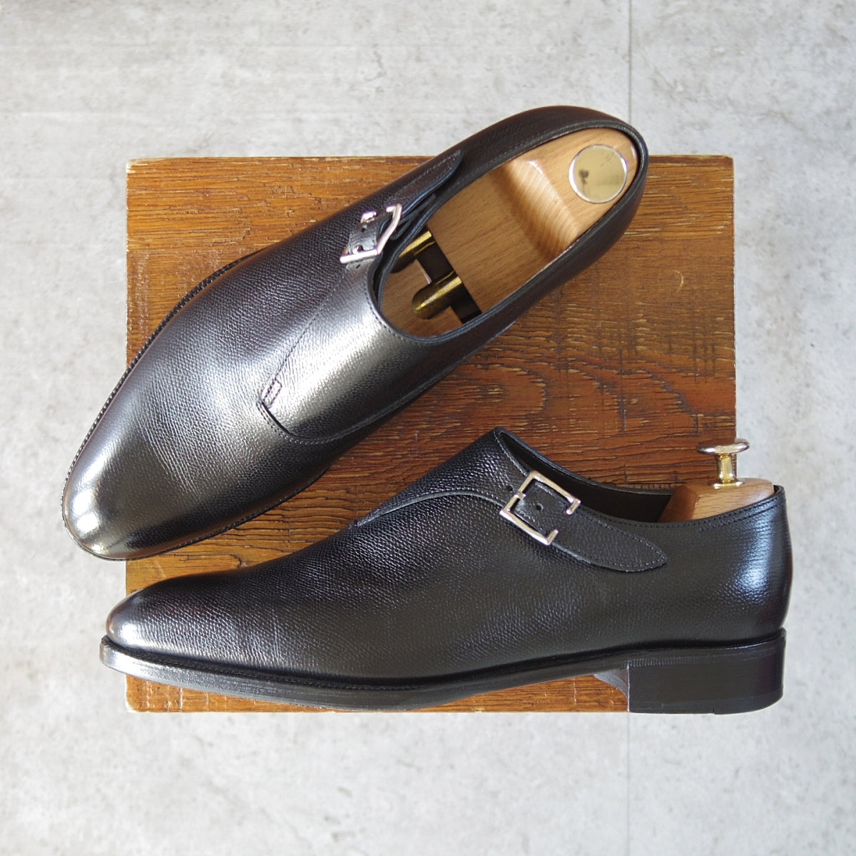 美品☆ジョンロブ製 SIZE 44/UK10程度【貴重☆エルメス別注/HERMES