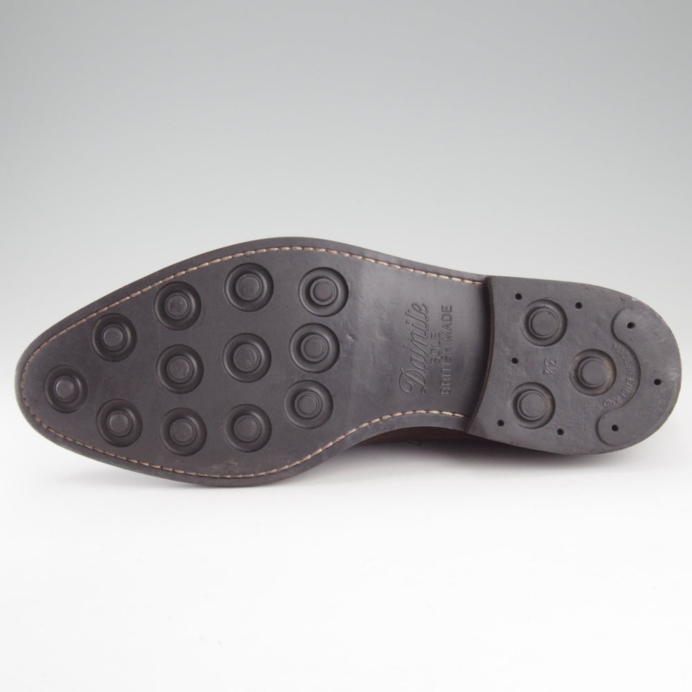 極上★ジャランスリワヤ SIZE 7.5【定価￥39,600-★ダイナイトソール仕様/98322】チャッカブーツ/スエード/濃茶/JALAN SRIWIJAWA★o796