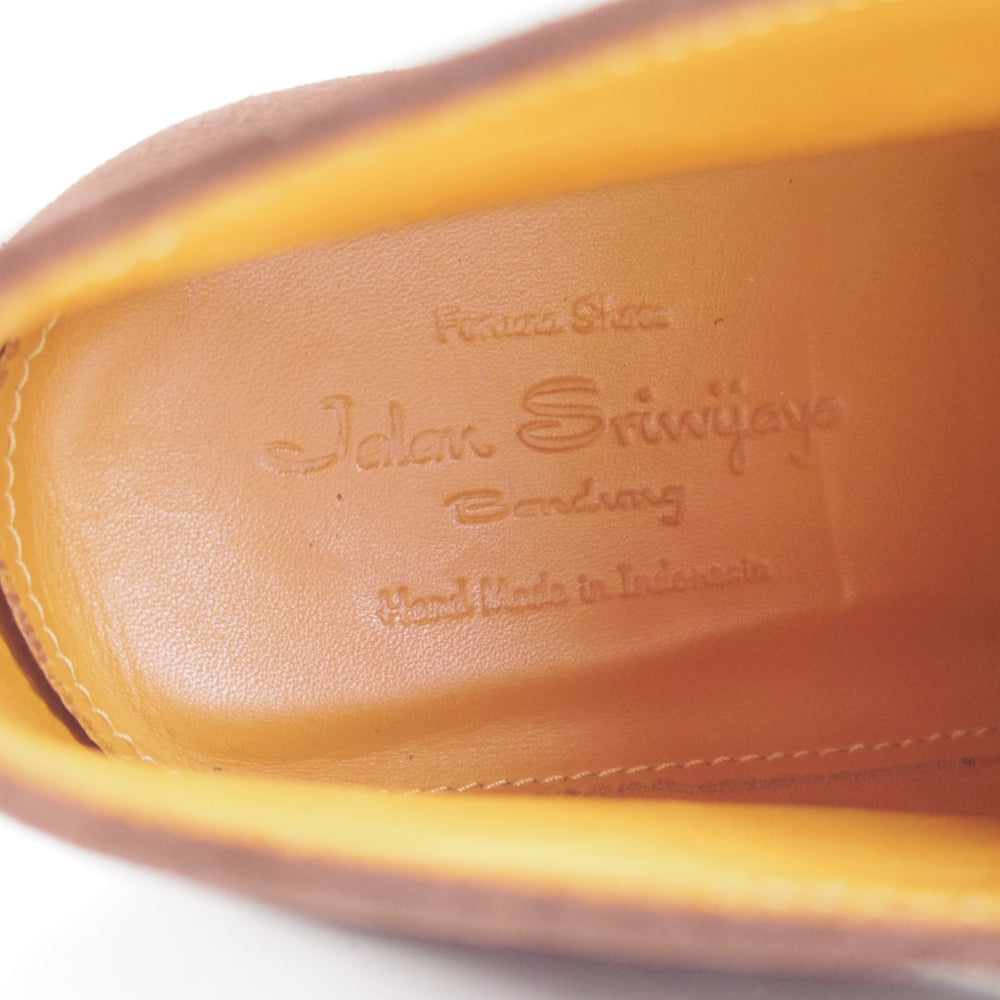 極上★ジャランスリワヤ SIZE 7.5【定価￥39,600-★ダイナイトソール仕様/98322】チャッカブーツ/スエード/濃茶/JALAN SRIWIJAWA★o796