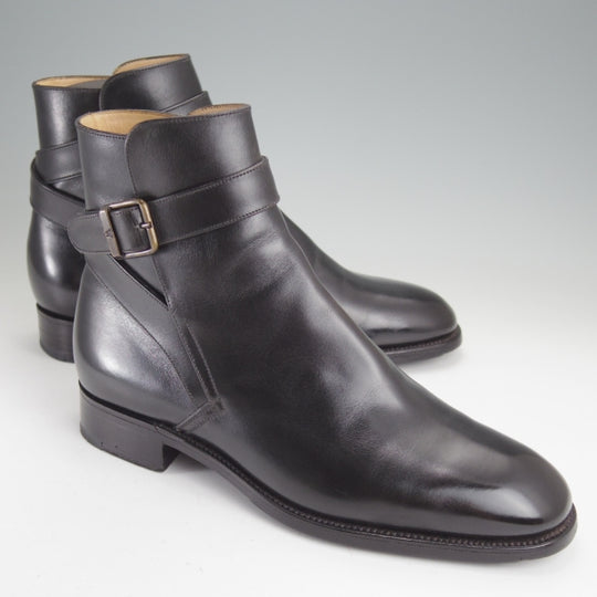 極上★J.M.ウエストン 7.5D【現行定価￥209,000-★ジョッパーブーツ/722】44ラスト/ボックスカーフ/黒/メンズ/Weston/ウェストン★n250