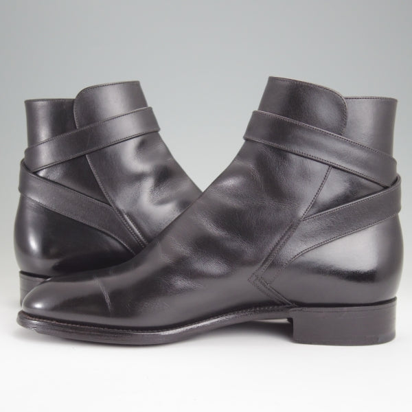 極上★J.M.ウエストン 7.5D【現行定価￥209,000-★ジョッパーブーツ/722】44ラスト/ボックスカーフ/黒/メンズ/Weston/ウェストン★n250