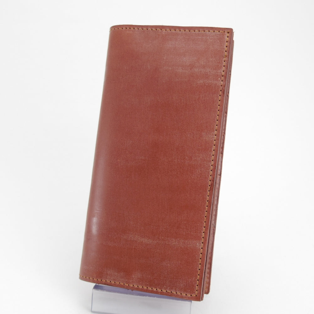 未使用★(英)グレンロイヤル/GLENROYAL【定価￥54,450-★ブライドルレザー仕様/03-5594】長財布/ロングウォレット/茶/本革/メンズ★p451