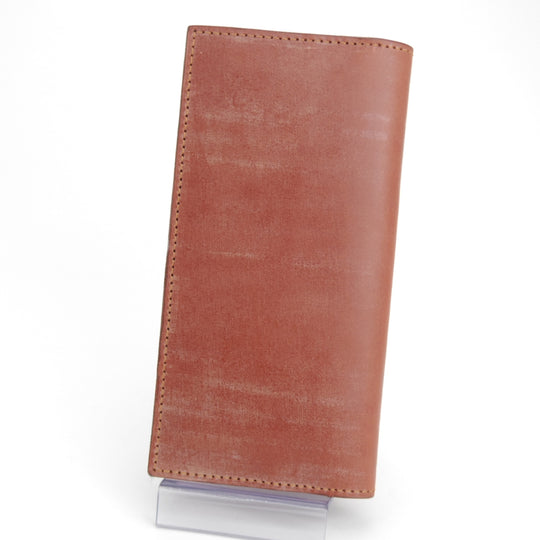 未使用★(英)グレンロイヤル/GLENROYAL【定価￥54,450-★ブライドルレザー仕様/03-5594】長財布/ロングウォレット/茶/本革/メンズ★p451