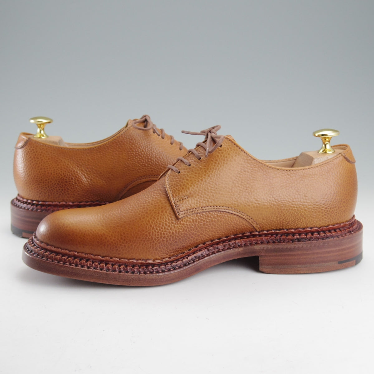 新品未使用　グレンソン　ブラウン　71/2 箱なし 未使用☆(英)グレンソン 6.5G【高額☆THE TRIPLE WELT/トリプル