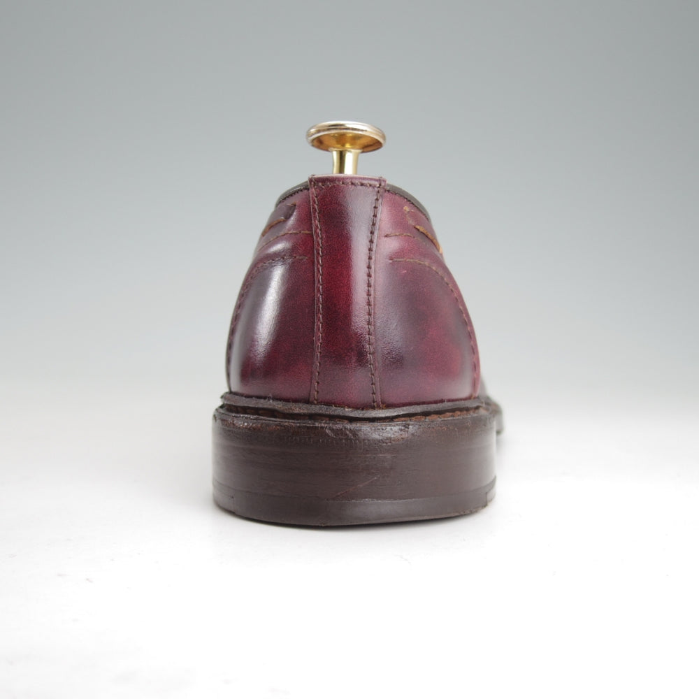 極上★トリッカーズ SIZE 6【現行定価10万円以上★ミュージアムカーフ/ELTON】8011/タッセルローファー/赤茶/メンズ/Tricker's★o261