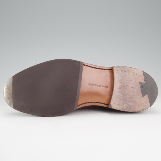 極上★トリッカーズ SIZE 6【現行定価10万円以上★ミュージアムカーフ/ELTON】8011/タッセルローファー/赤茶/メンズ/Tricker's★o261