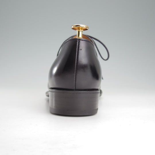 美品★J.M.ウエストン 6.5D【現行定価￥192,500-★純正ツリー付/402/フローラライン】ホールカット/J0ラスト/黒/Weston/ウエストン★o262