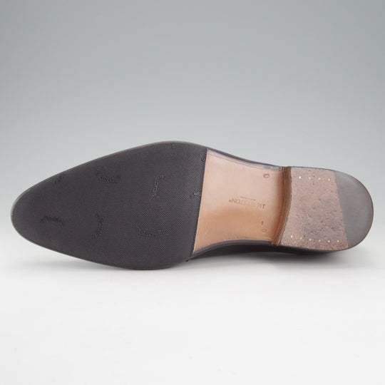 美品★J.M.ウエストン 6.5D【現行定価￥192,500-★純正ツリー付/402/フローラライン】ホールカット/J0ラスト/黒/Weston/ウエストン★o262