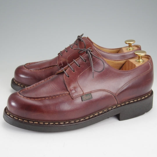 極上★パラブーツ SIZE 7.5【定価￥96,800-★シャンボード/CHAMBORD】MARRON/マロン/リスレザー/TEXソール/Uチップ/茶/Paraboot★n254