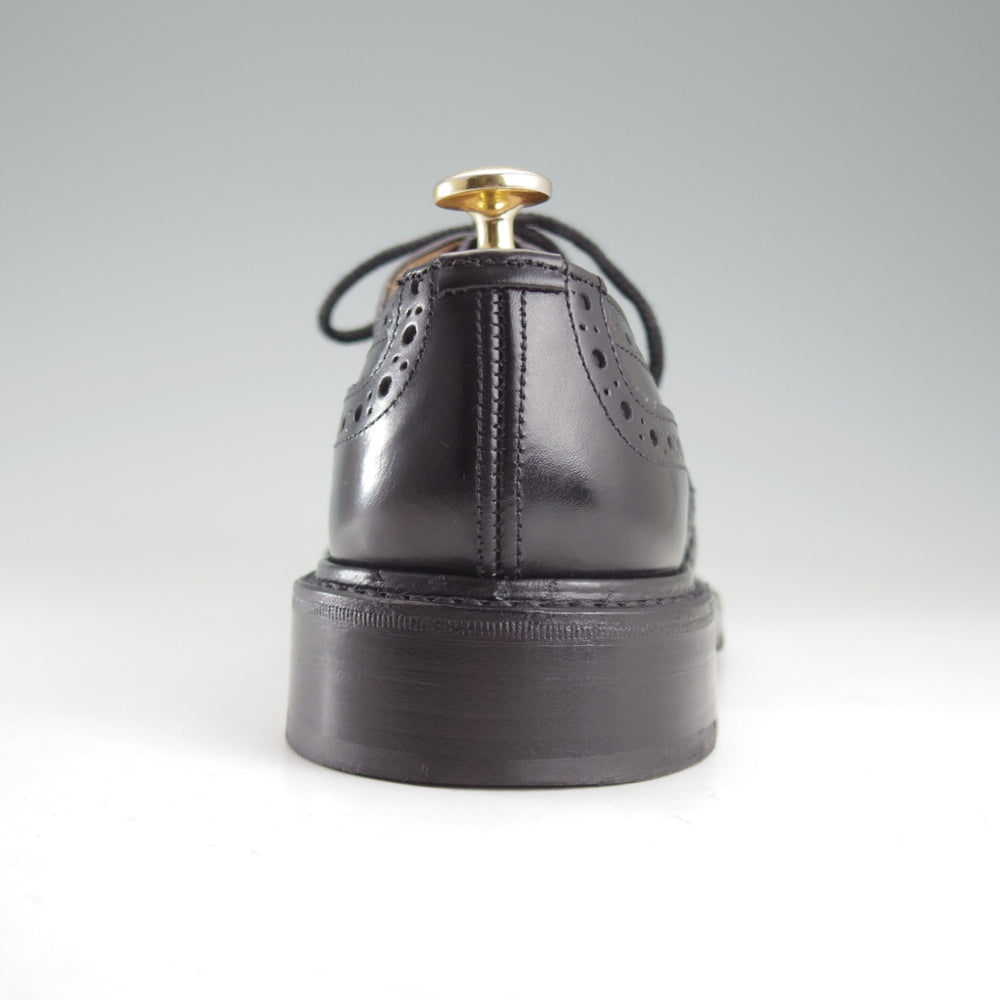 極上★トリッカーズ SIZE 5.5【定価￥132,000-★★BOURTON/バートン】M5633/フルブローグ/カントリーシューズ/黒/Tricker's★o800