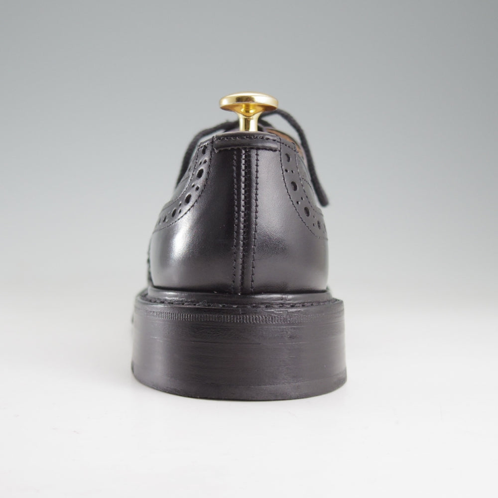 極上★トリッカーズ SIZE 5.5【定価￥132,000-★★BOURTON/バートン】M5633/フルブローグ/カントリーシューズ/黒/Tricker's★o800