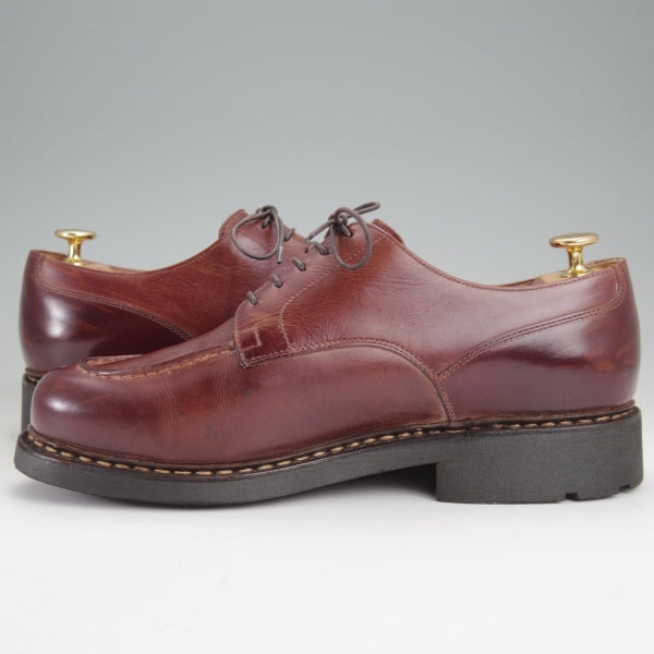 極上★パラブーツ SIZE 7.5【定価￥96,800-★シャンボード/CHAMBORD】MARRON/マロン/リスレザー/TEXソール/Uチップ/茶/Paraboot★n254