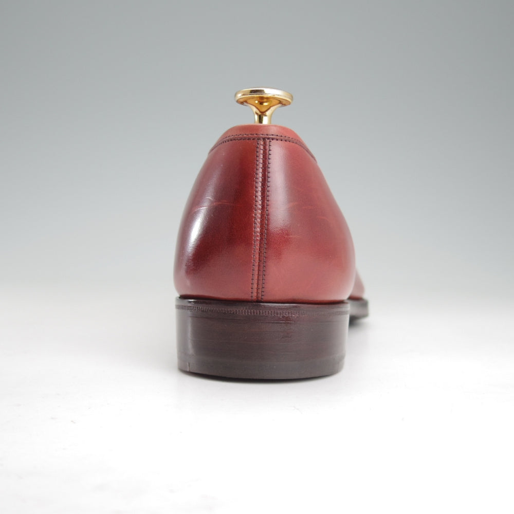 極上★(英)ガジアーノ&ガーリング 7E【定価￥308,000-★ANTIBES/アンティーブス】KN14ラスト/ローファー/赤茶/GAZIANO&GIRLING★o264