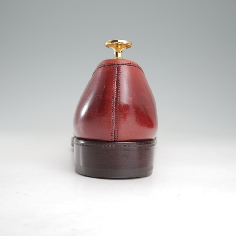 極上★(英)ガジアーノ&ガーリング 7E【定価￥308,000-★ANTIBES/アンティーブス】KN14ラスト/ローファー/赤茶/GAZIANO&GIRLING★o264