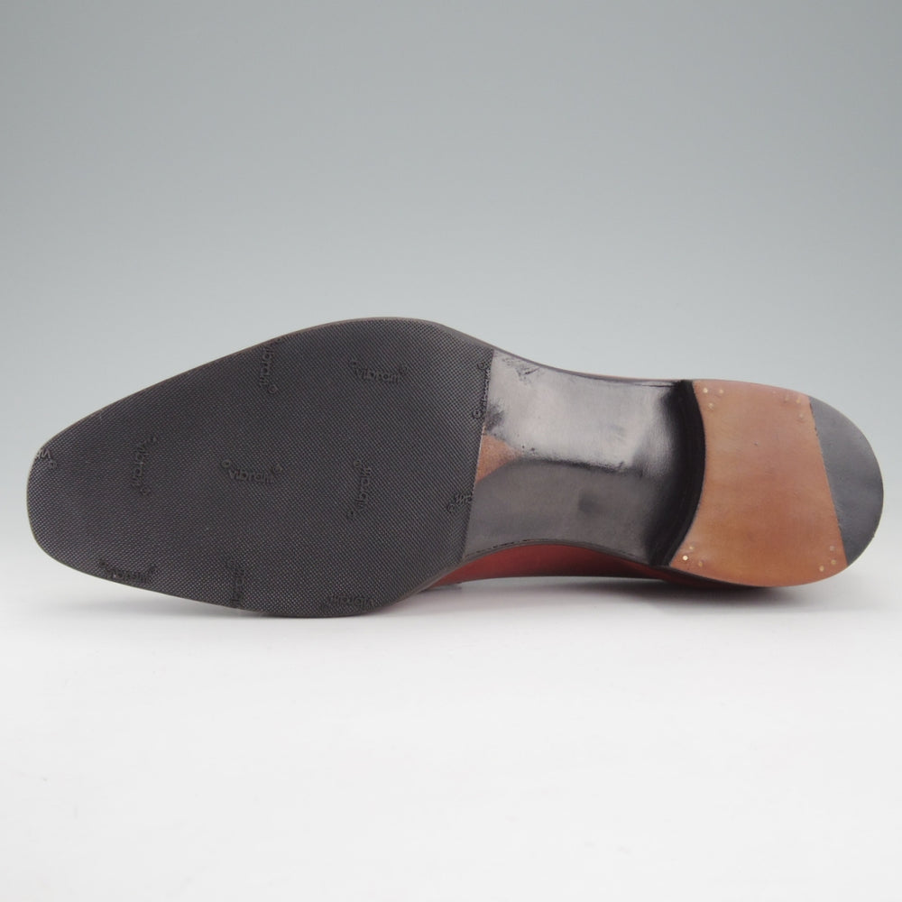 極上★(英)ガジアーノ&ガーリング 7E【定価￥308,000-★ANTIBES/アンティーブス】KN14ラスト/ローファー/赤茶/GAZIANO&GIRLING★o264