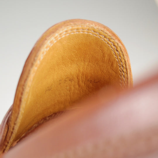 美品★(伊)F.LLIジャコメッティ SIZE 40【定価￥118,800-★コインローファー/FG254/LUIGINO】ホースレザー/茶/Giacometti★o802