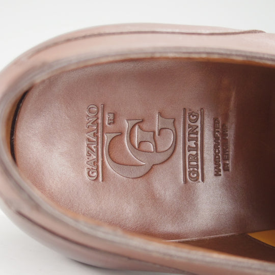 極上★(英)ガジアーノ&ガーリング 6.5E【定価￥253,000-★EG/ドーバー似寄モデル】ISHAM/TG73ラスト/Uチップ/濃茶/GAZIANO&GIRLING★o265