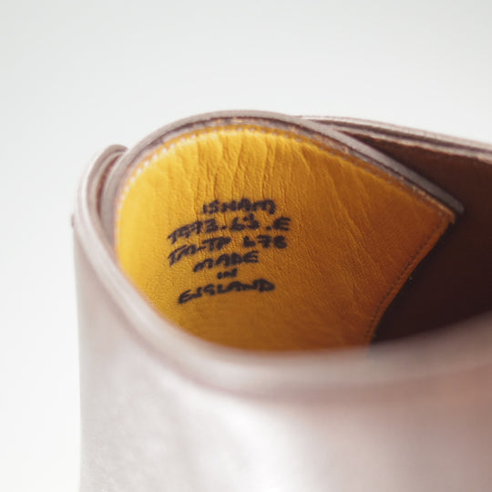 極上★(英)ガジアーノ&ガーリング 6.5E【定価￥253,000-★EG/ドーバー似寄モデル】ISHAM/TG73ラスト/Uチップ/濃茶/GAZIANO&GIRLING★o265