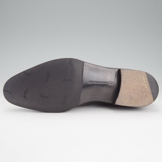 美品★エドワードグリーン 7E【現行定価20万円以上★GROSVENOR/Vフロント】915ラスト/プレーントゥ/カーフ/黒/メンズ/EDWARD GREEN★o266