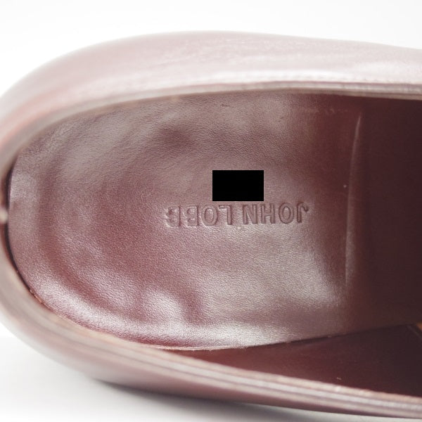 極美品★ジョンロブ 6E【現注文価格￥422,400-★バイリクエスト品/WILLIAM2/ウィリアム】9795ラスト/ダブルモンク/濃茶/JOHN LOBB★n762