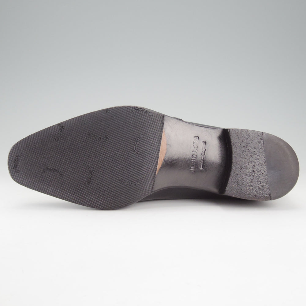 極上★ジョンロブ 6.5E【定価￥344,300-★プレステージライン/CHAPEL/8000ラスト】ダブルモンク/カーフ/黒/メンズ/JOHN LOBB★o268