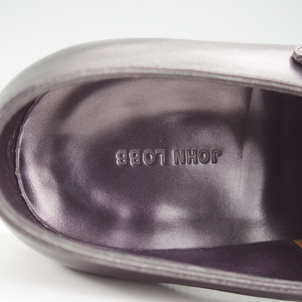 極上★ジョンロブ 6.5E【定価￥344,300-★プレステージライン/CHAPEL/8000ラスト】ダブルモンク/カーフ/黒/メンズ/JOHN LOBB★o268