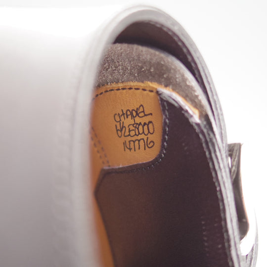 極上★ジョンロブ 6.5E【定価￥344,300-★プレステージライン/CHAPEL/8000ラスト】ダブルモンク/カーフ/黒/メンズ/JOHN LOBB★o268