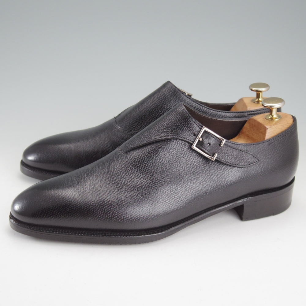 極上★ジョンロブ 6.5E【定価￥291,600-★ワンピース仕様のサイドモンク/COAST】プレステージライン/7000ラスト/黒/JOHN LOBB★o269