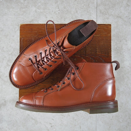 極上★トリッカーズ SIZE 6【定価￥143,000-★モンキーブーツ/Ethan】C Shade/シーシェイド/M6077/カーフ/茶/メンズ/Tricker's★p395