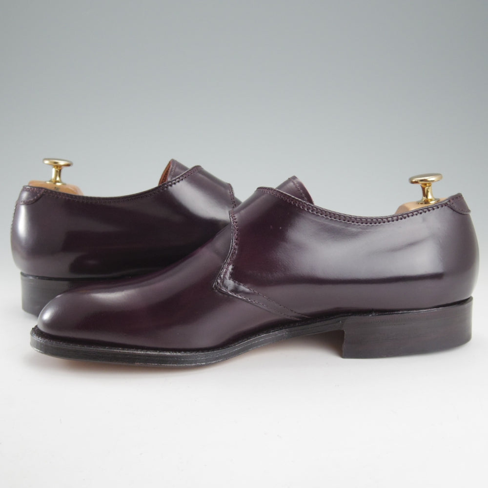 未使用★オールデン 8D【定価￥218,900-★コードバン仕様/モディファイドラスト】1878/モンクストラップ/#8/バーガンディー/ALDEN★o270