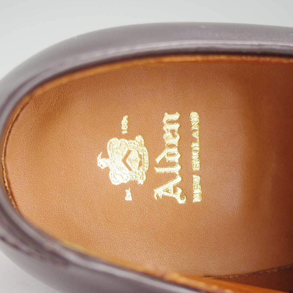 未使用★オールデン 8D【定価￥218,900-★コードバン仕様/モディファイドラスト】1878/モンクストラップ/#8/バーガンディー/ALDEN★o270