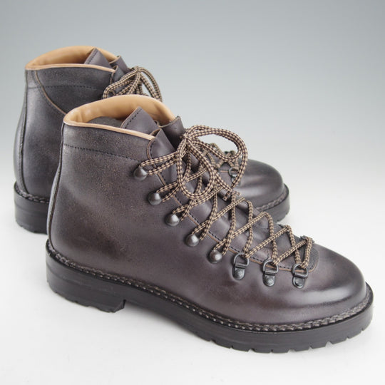 未使用★(伊)F.LLIジャコメッティ SIZE 40【貴重★CULATTA ROVESCIO(つま先コードバン)仕様/マルモラーダ】ブーツ/黒/Giacometti★o271