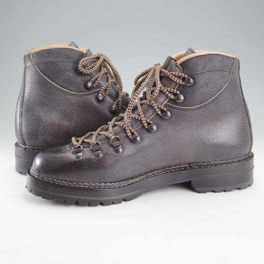 未使用★(伊)F.LLIジャコメッティ SIZE 40【貴重★CULATTA ROVESCIO(つま先コードバン)仕様/マルモラーダ】ブーツ/黒/Giacometti★o271