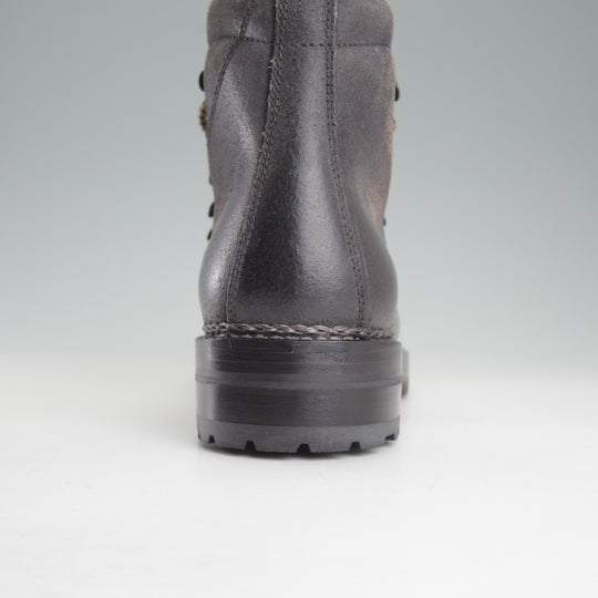 未使用★(伊)F.LLIジャコメッティ SIZE 40【貴重★CULATTA ROVESCIO(つま先コードバン)仕様/マルモラーダ】ブーツ/黒/Giacometti★o271