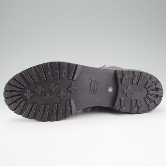 未使用★(伊)F.LLIジャコメッティ SIZE 40【貴重★CULATTA ROVESCIO(つま先コードバン)仕様/マルモラーダ】ブーツ/黒/Giacometti★o271