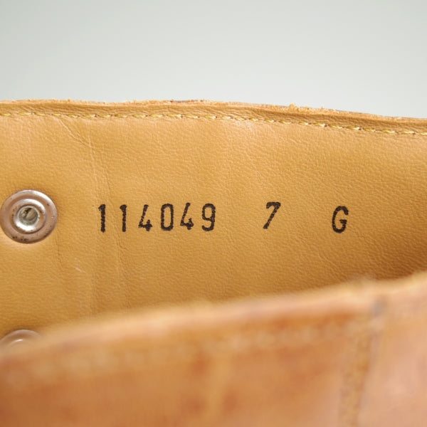 ほぼ未使用★グレンソン SIZE 7【定価￥99,000-★レースアップブーツ/BRADY】201ラスト/ヘリテージカーフ/茶/メンズ/GRENSON★n779