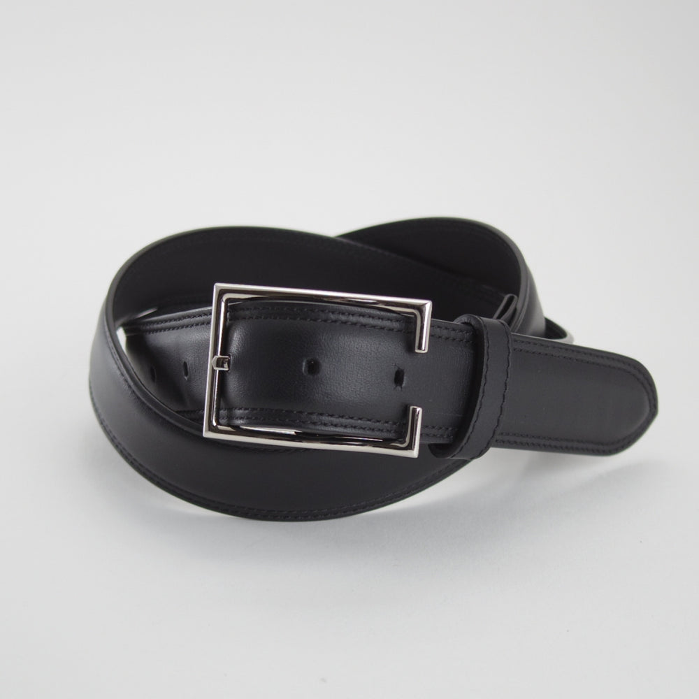 極美品★ジョンロブ 85cm【現行定価10万円以上★ベルト/レザー/黒】メンズ/革/JOHN LOBB★o809
