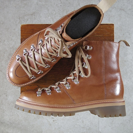ほぼ未使用★グレンソン SIZE 7【定価￥99,000-★レースアップブーツ/BRADY】201ラスト/ヘリテージカーフ/茶/メンズ/GRENSON★n779